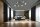 Deckenlampe 6-flammig Rauchglas Schwarz E27 L:80 cm Leuchte
