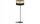 Stehlampe Tripod Schwarz Gold E27 H:150 cm Dreibein Leuchte