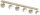 Deckenspot verstellbar 6-flammig GX53 L:80 cm Ecru Gold Leuchte