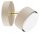 Wandstrahler schwenkbar Ecru Gold GX53 H:10 cm Modern Leuchte