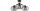 Deckenlampe Glas Metall Draht Schwarz E27 B:65 cm Leuchte