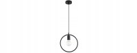 Pendelleuchte Schwarz E27 B:26 cm Modern dekorativ