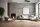 Pendelleuchte 6-flammig Metall Glas Silber E27 L:60 cm Leuchte