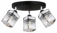 Deckenspot verstellbar 3-flammig E27 B:60 cm Modern Leuchte