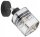 Wandspot verstellbar Silber Schwarz Metall E27 H:22 cm Leuchte