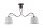 Deckenlampe Braun Grau Stoff LOCOLA Esszimmer E27