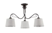Deckenlampe &Oslash;80cm 3xE27 LOCOLA Esszimmer Leuchte