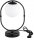 Tischlampe Glas Schwarz blendarm E27 H:26 cm Modern Leuchte