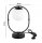 Tischlampe Glas Schwarz blendarm E27 H:26 cm Modern Leuchte