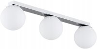 Deckenleuchte 3-flammig Glas Metall E27 L:60 cm Modern...
