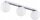 Deckenleuchte 3-flammig Glas Metall E27 L:60 cm Modern Leuchte