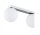 Deckenleuchte 3-flammig Glas Metall E27 L:60 cm Modern Leuchte