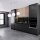 Pendelleuchte Metall Glas Silber 3-flammig E27 L:60 cm Leuchte