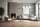 Pendelleuchte Metall Glas Silber 3-flammig E27 L:60 cm Leuchte