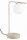 Tischleuchte blendarm Glas Metall Ecru E27 38 cm Modern Leuchte