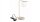 Tischleuchte blendarm Glas Metall Ecru E27 38 cm Modern Leuchte