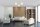 Deckenleuchte Glas Metall Gold 3-flammig E27 B:50 cm Leuchte