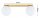 Deckenleuchte 2-flammig Glas Metall Gold E27 L:40 cm Leuchte