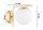 Wandleuchte Gold Glas Kugel Metall E27 B:22 cm blendarm Leuchte