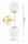 Wandleuchte Glas Gold Up Down 2-flammig E27 H:40 cm Leuchte