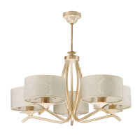 Deckenlampe Gold Weiß Ø66cm Esstisch Leuchte...