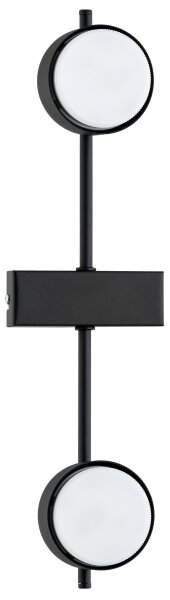Deckenleuchte 2-flammig Schwarz GX53 L:30 cm Modern Leuchte