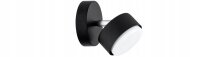 Wandspot schwenkbar Schwarz GX53 L:10 cm dekorativ