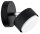 Wandspot schwenkbar Schwarz GX53 L:10 cm dekorativ Leuchte