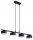 Pendelleuchte 4-flammig Schwarz GX53 L:70 cm Modern Leuchte