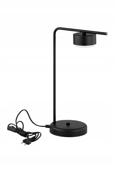 Tischleuchte Schwarz Metall GX53 38 cm Modern dekorativ