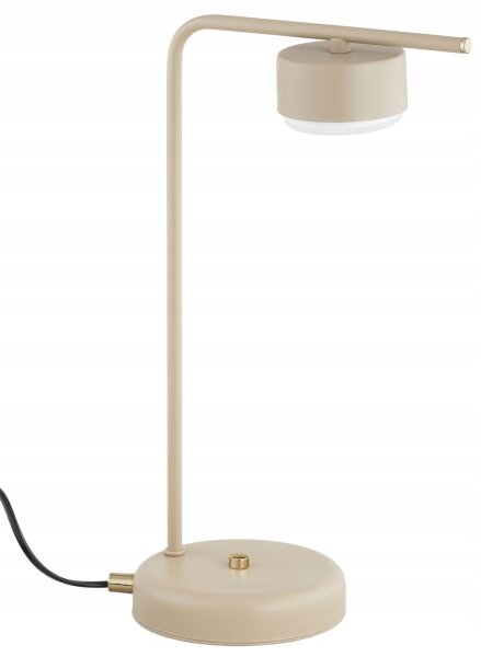 Tischleuchte Beige Metall GX53 38 cm Modern wohnlich Leuchte