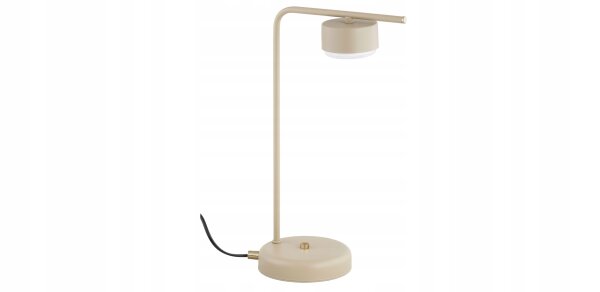 Tischleuchte Beige Metall GX53 38 cm Modern wohnlich Leuchte