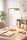 Tischleuchte Beige Metall GX53 38 cm Modern wohnlich Leuchte