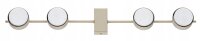 Deckenleuchte 4-flammig Metall Ecru GX53 L:70 cm Modern