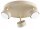 Deckenspot schwenkbar Ecru Metall GX53 Ø30 cm dekorativ Leuchte