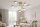 Deckenlampe 6-flammig Metall Ecru GX53 B:60 cm blendarm Leuchte