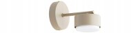 Wandleuchte Metall Ecru blendarm GX53 T:15 cm Modern