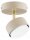 Deckenspot schwenkbar Ecru Gold GX53 L:10 cm Modern Leuchte