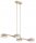Pendelleuchte 4-flammig Ecru GX53 L:55 cm blendarm Leuchte