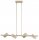 Pendelleuchte 4-flammig Ecru GX53 L:55 cm blendarm Leuchte
