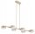 Pendelleuchte 6-flammig Metall Ecru GX53 L:70 cm Modern