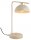 Tischleuchte Gold Beige E27 H:38 cm Modern dekorativ Leuchte