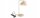 Tischleuchte Gold Beige E27 H:38 cm Modern dekorativ Leuchte