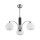Deckenleuchte &Oslash;58cm 3-flmg E27 NABO Esstisch Lampe