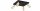Deckenspot Schwarz Gold Metall GU10 B:30 cm dekorativ Leuchte
