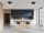 Deckenspot verstellbar Schwarz Gold Metall GU10 B:20 cm Leuchte