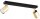 Deckenspot schwenkbar Metall Schwarz Gold GU10 L:40 cm Leuchte