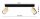 Deckenspot schwenkbar Metall Schwarz Gold GU10 L:40 cm Leuchte