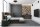 Wandspot schwenkbar Schwarz Gold Metall GU10 B:55 cm Leuchte