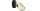 Wandspot schwenkbar Schwarz Gold Metall GU10 B:55 cm